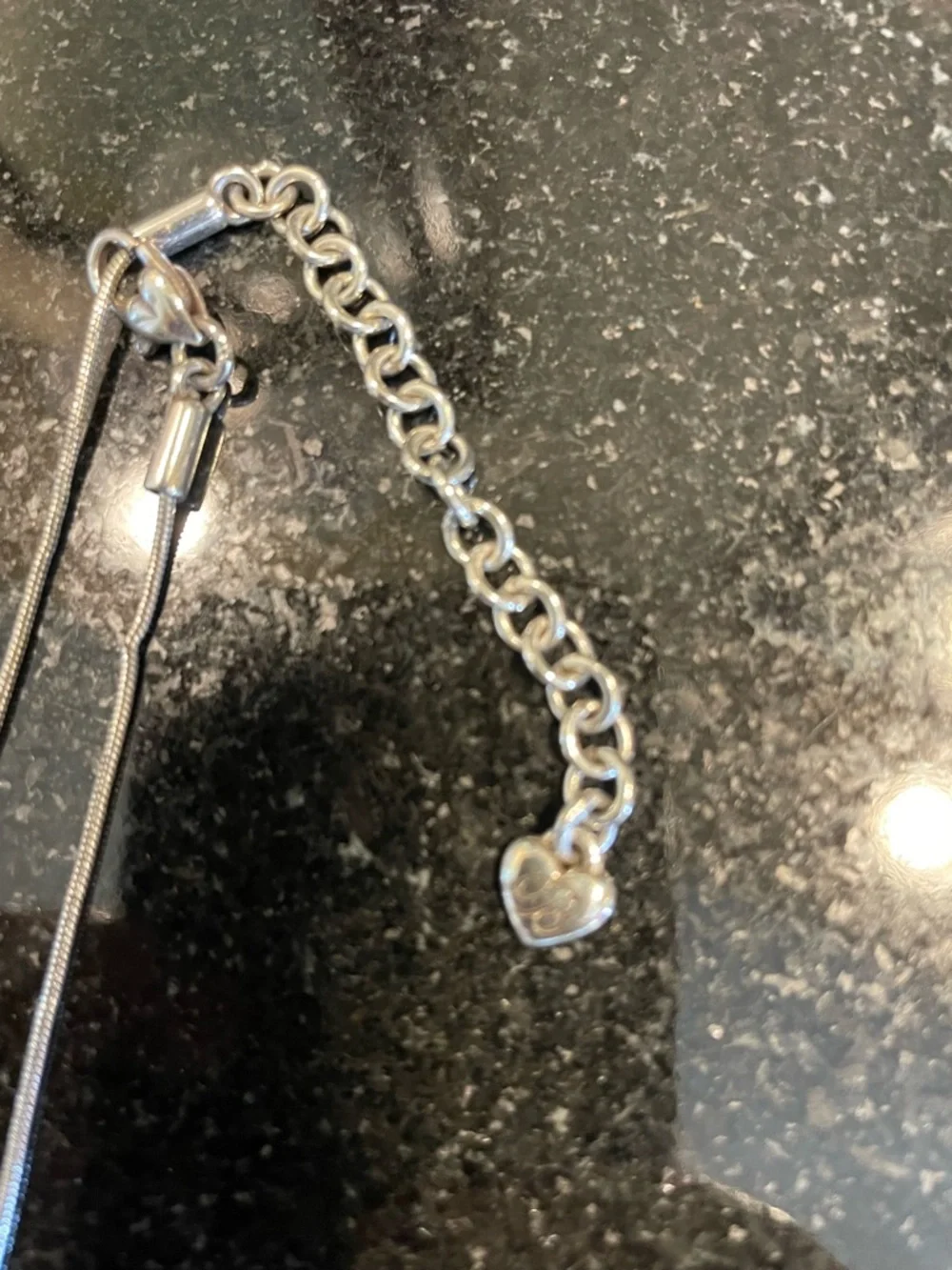 Brighton Rare Vintage Silver Heart Necklace - Set Available Separately - Picture 2 of 4